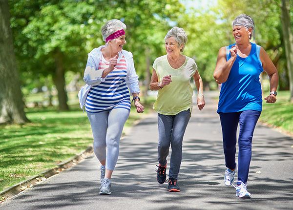 Picture of people walking